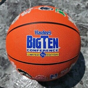 VINTAGE NCAA Hutch Brand Big Ten Conference Limited Edition Basketball RARE